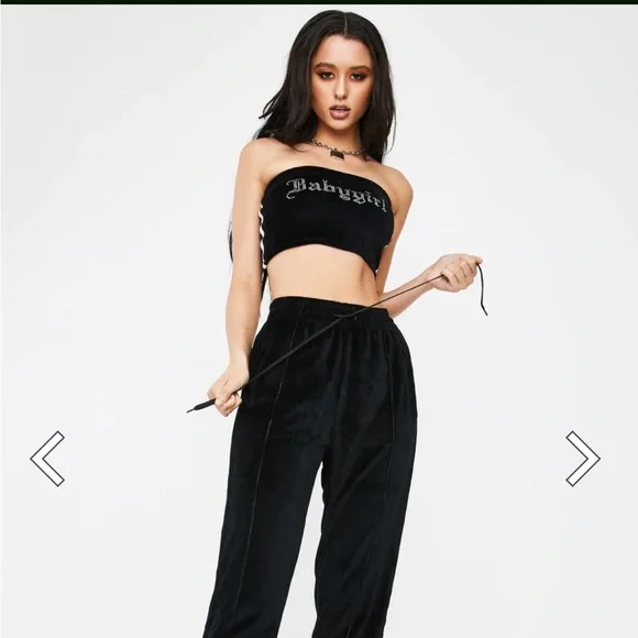 🪩POSTER GIRL rhinestone top🪩 - Picture 4 of 5